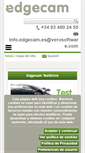 Mobile Screenshot of edgecam.es